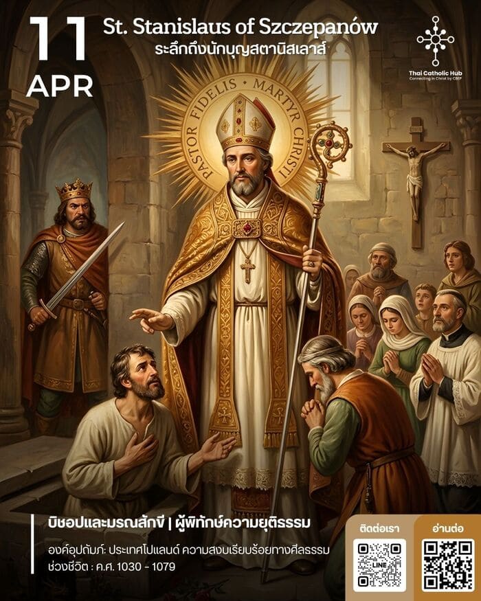 นักบุญสตานิสเลาส์ บิชอปและมรณสักขี St. Stanislaus of Szczepanów - TC Hub