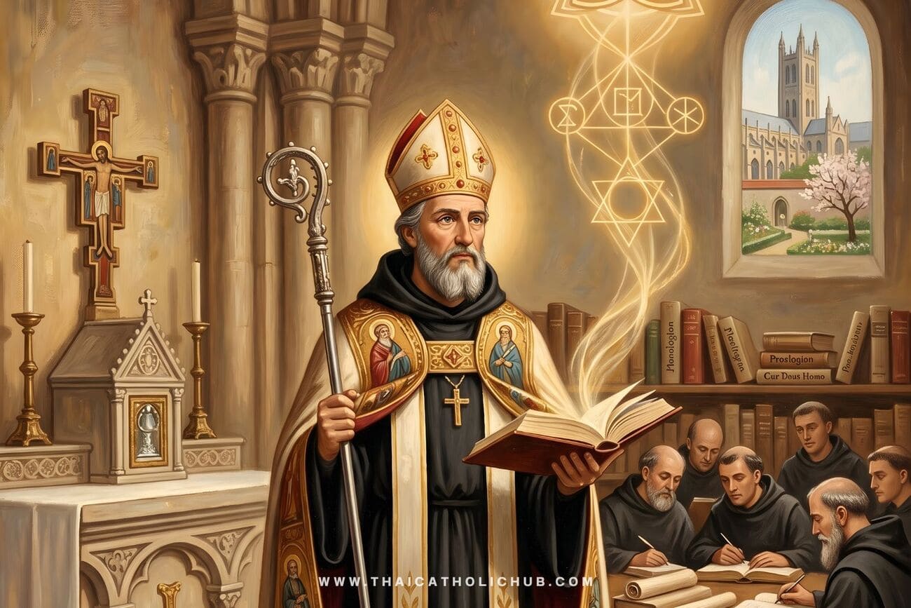 นักบุญแอนเซล์มแห่งแคนเทอร์เบอรี St. Anselm of Canterbury - TC Hub