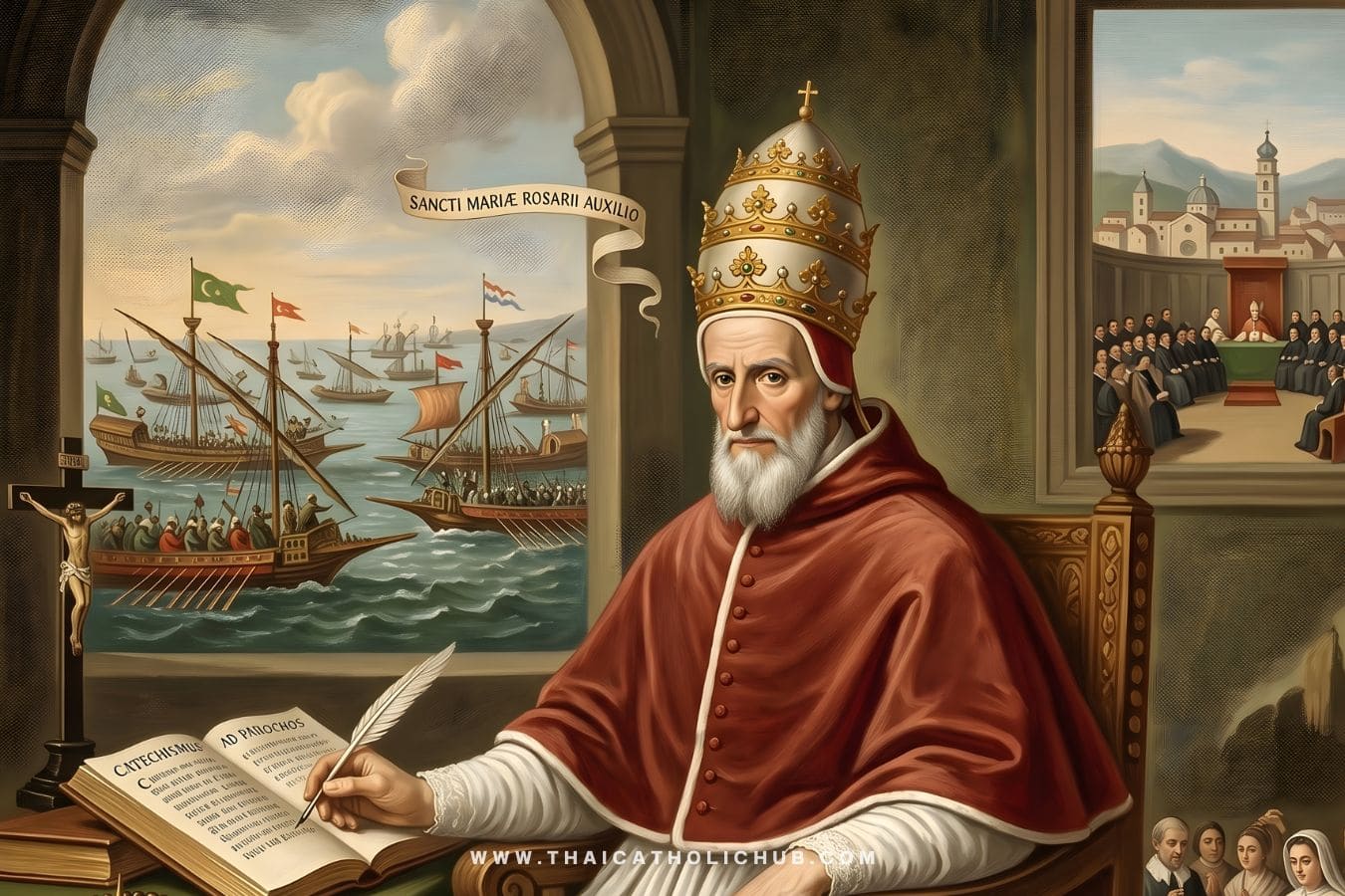 นักบุญปีอุสที่ 5 (St. Pius V) พระสันตะปาปา