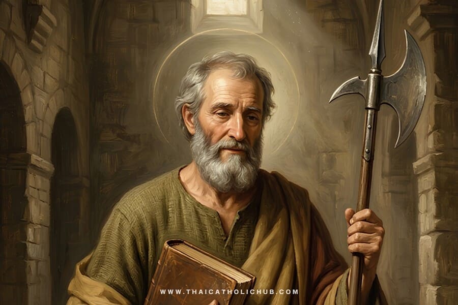 นักบุญมัทธีอัส อัครสาวก (St. Matthias the Apostle) - พยานผู้ถ่อมตน