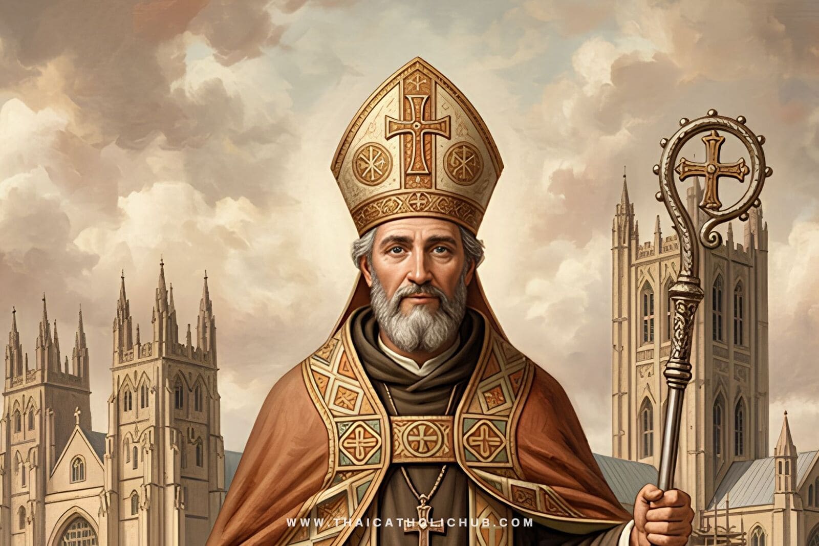 นักบุญออกัสตินแห่งแคนเทอร์เบอรี (St. Augustine of Canterbury) - อัครธรรมทูตแห่งอังกฤษ
