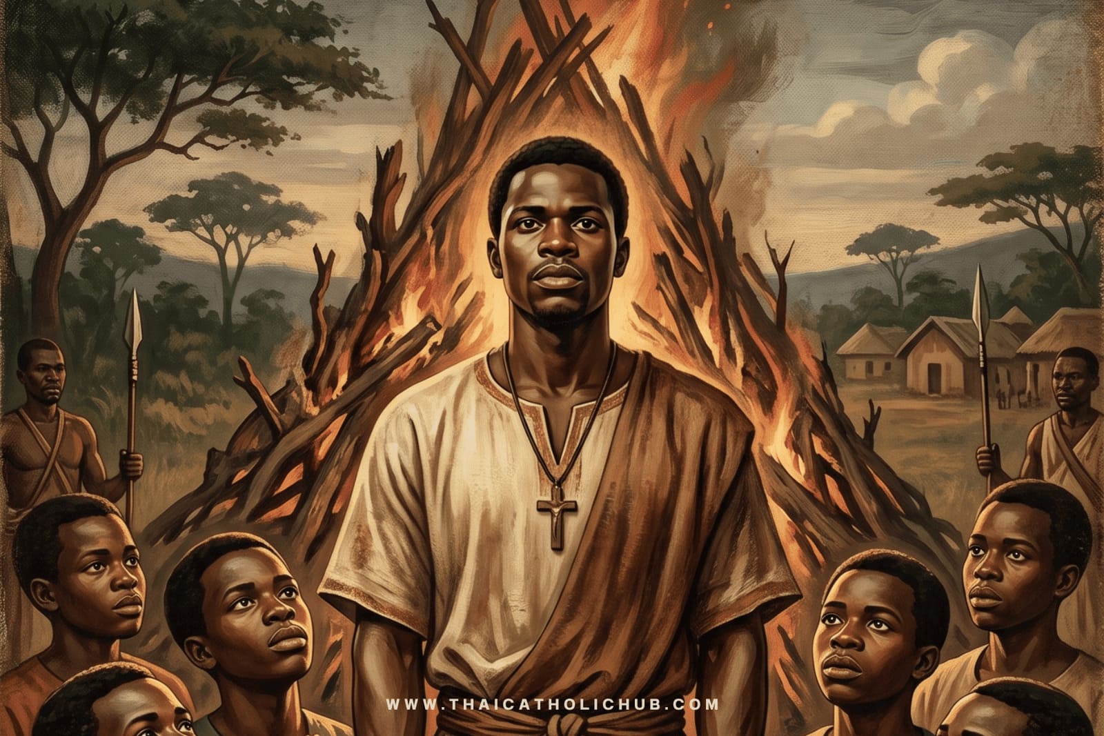 นักบุญชาร์ลส์ ลวางกา และเพื่อนมรณสักขี (St. Charles Lwanga and Companions) - TC Hub