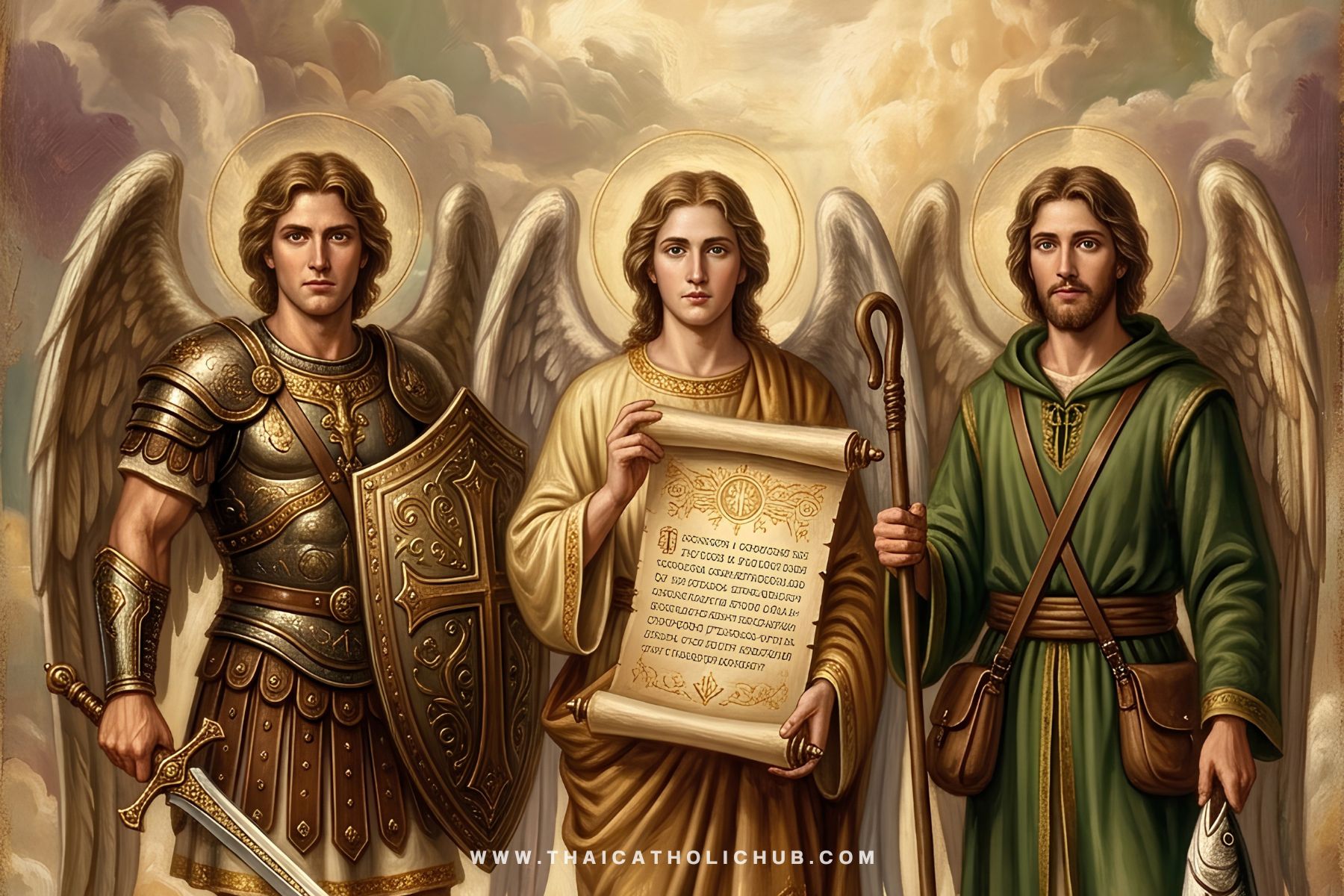 อัครทูตสวรรค์ มีคาเอล กาเบรียล และ ราฟาเอล (Sts. Michael, Gabriel, and Raphael)