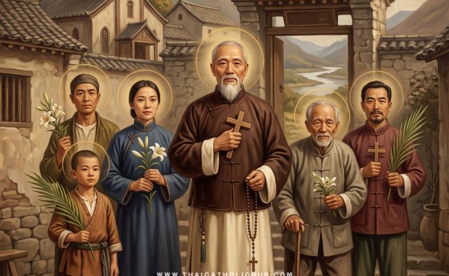 นักบุญออกัสติน จาว รง และเพื่อนมรณสักขีชาวจีน (St. Augustine Zhao Rong and Companions) - TC Hub
