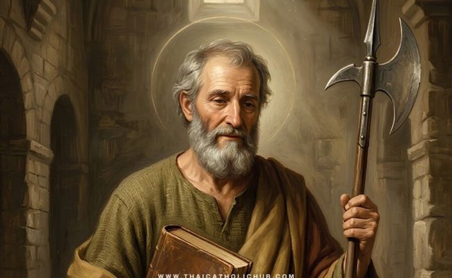 นักบุญมัทธีอัส อัครสาวก (St. Matthias the Apostle) - พยานผู้ถ่อมตน