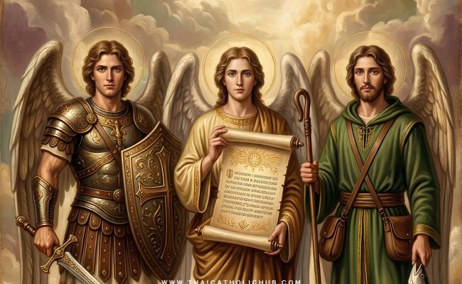 อัครทูตสวรรค์ มีคาเอล กาเบรียล และ ราฟาเอล (Sts. Michael, Gabriel, and Raphael)