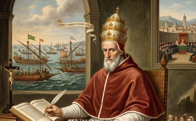 นักบุญปีอุสที่ 5 (St. Pius V) พระสันตะปาปา